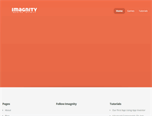 Tablet Screenshot of imagnity.com